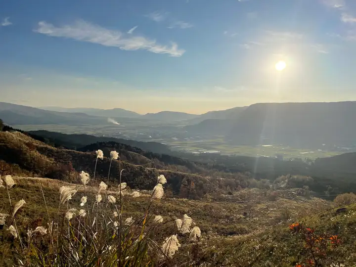 Driving viewpoints in the Aso area