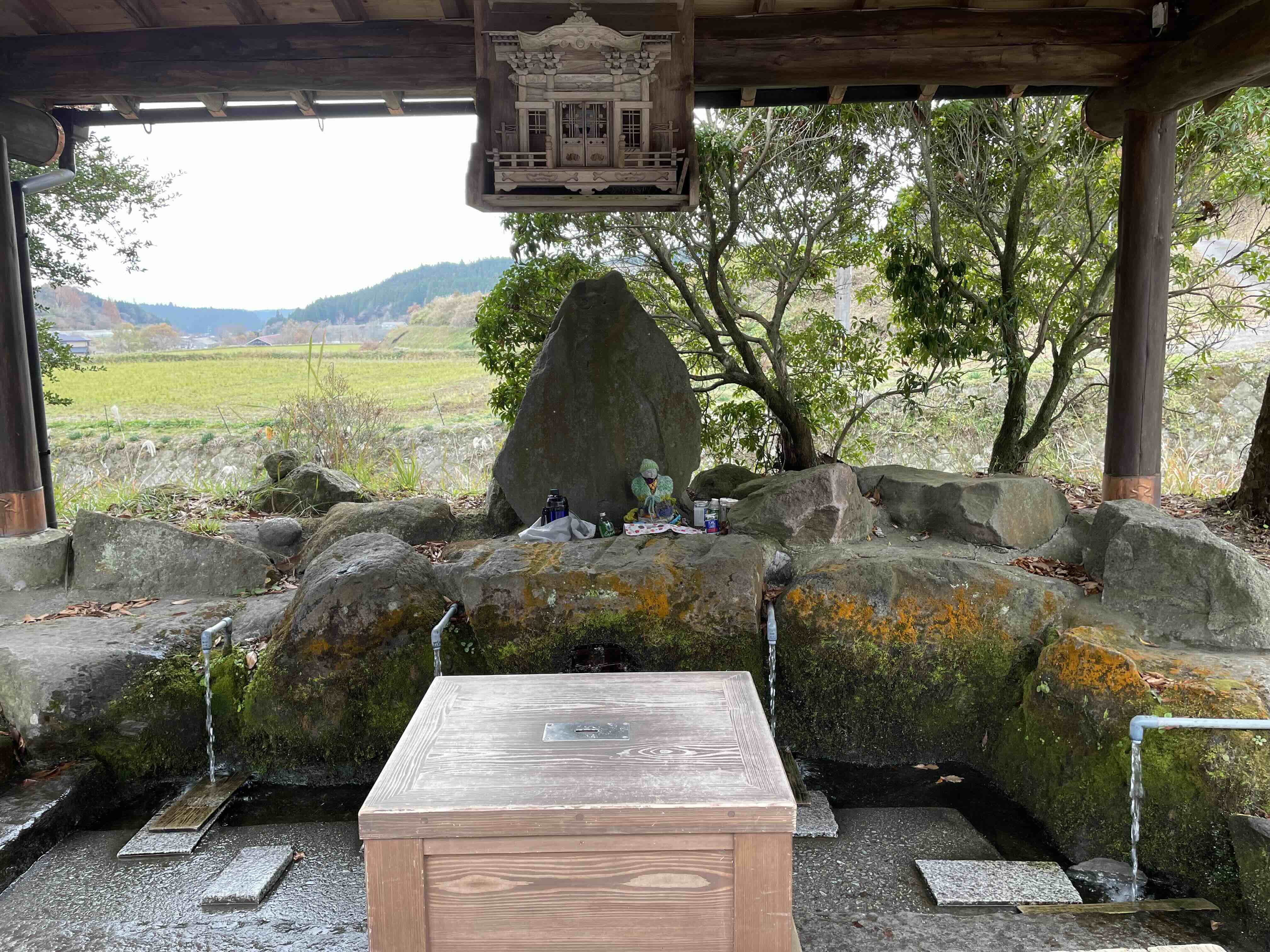 Water from Ikeyama Spring