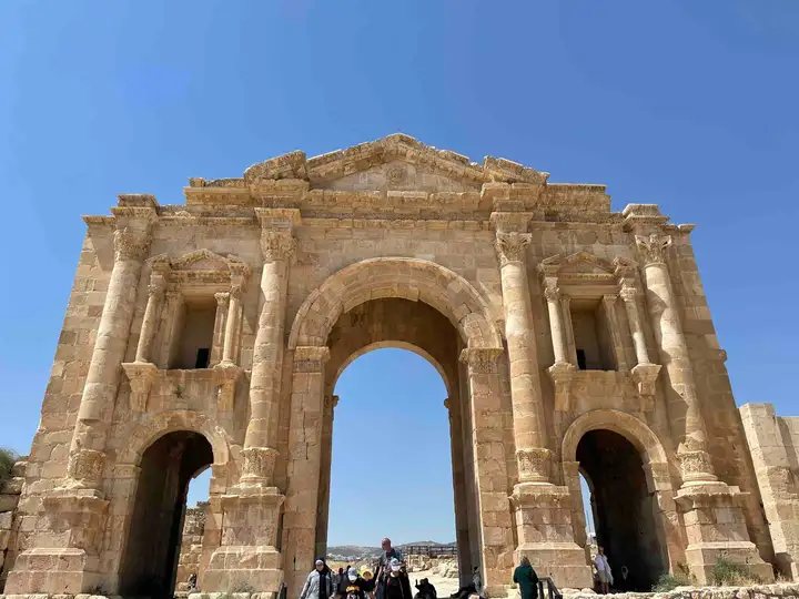 Jerash Arch of Hadrian