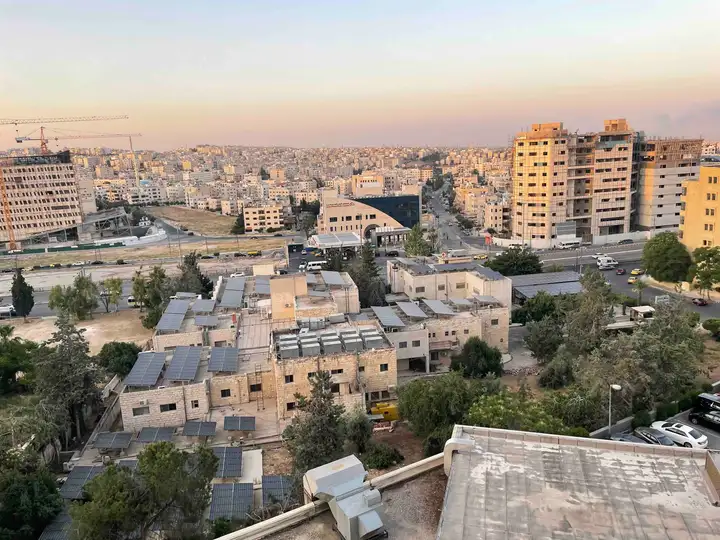 View of Amman from Marriott hotel