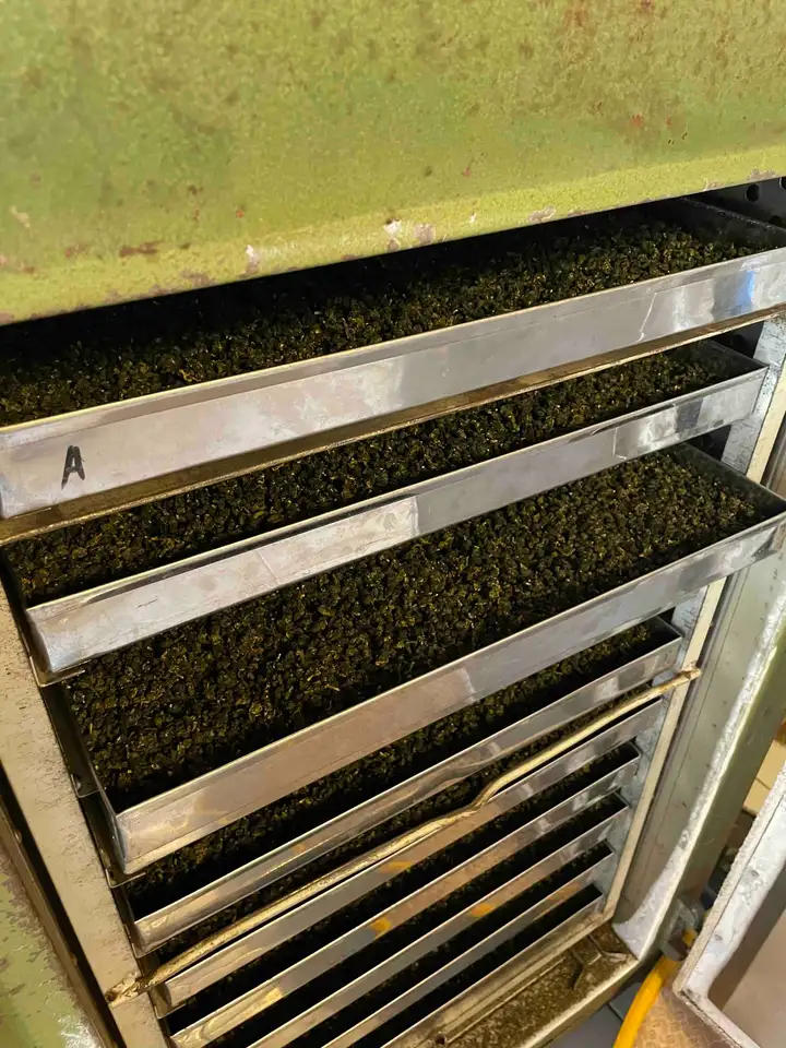 Tea roasting