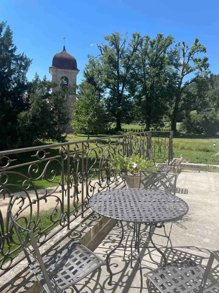  Chateau de Maillat balcony