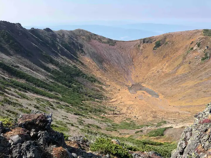 Mt Yotei crater