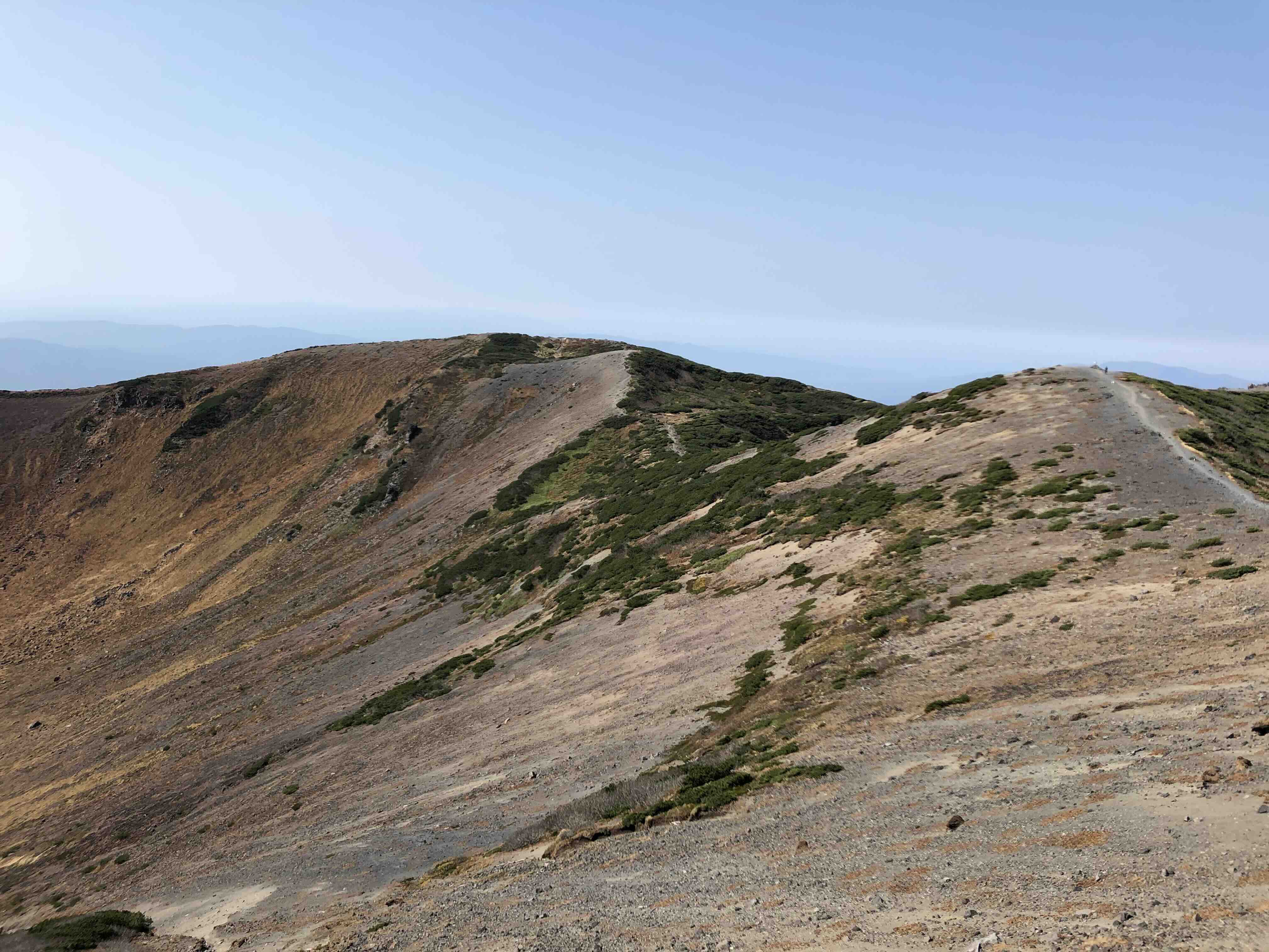 Mt Yotei crater