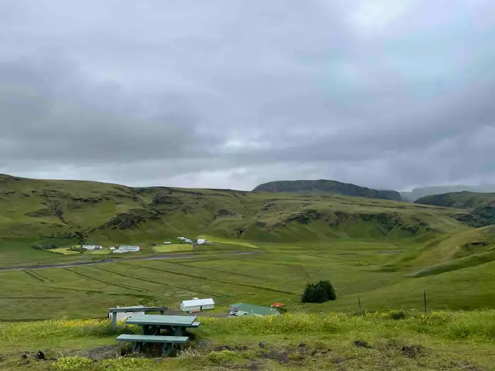 Overlook just west of Vik