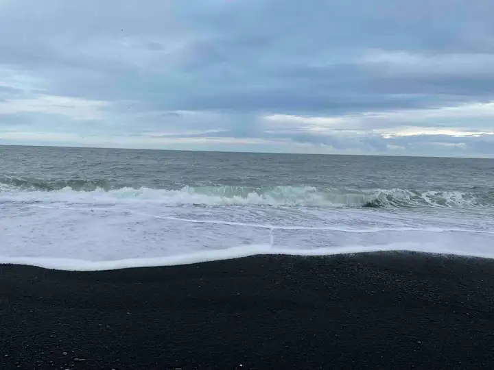 Reynisdrangar black sand beach
