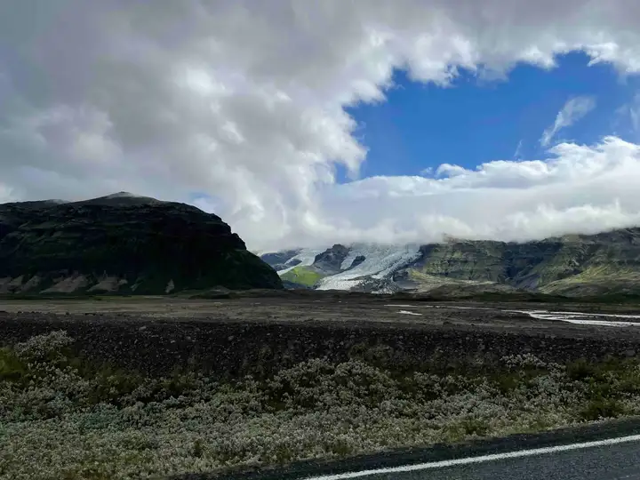 View of Skaftafell area