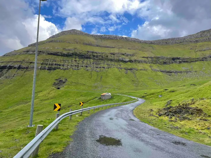 Roads in Kalsoy