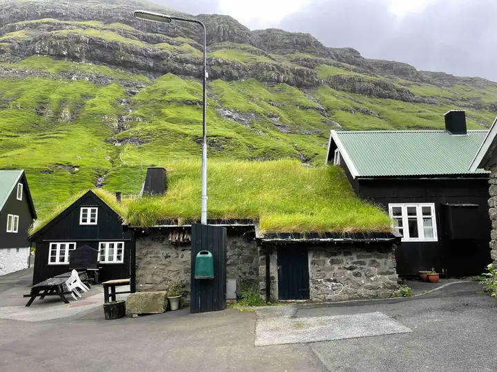 Tjørnuvík town