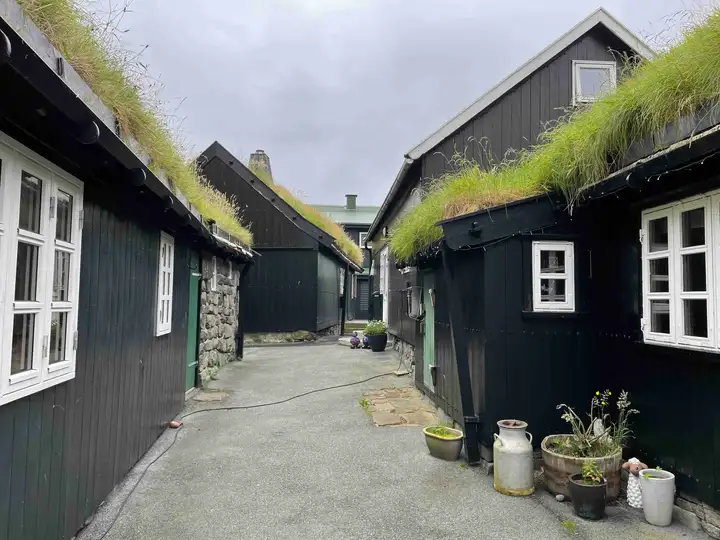 Tjørnuvík town